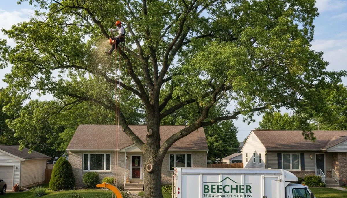 Professional tree removal service in Chicago IL by certified arborists